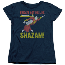 Justice League Fridays Got Me Like Women's T-Shirt Women's T-Shirt Shazam   