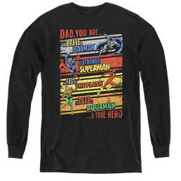 Wonder Woman A True Hero - Youth Long Sleeve T-Shirt Youth Long Sleeve T-Shirt Wonder Woman   