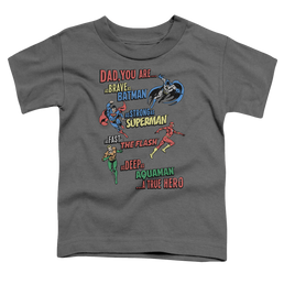 Justice League Dad Hero - Kid's T-Shirt Kid's T-Shirt (Ages 4-7) Justice League   