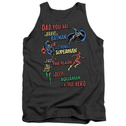 Justice League Dad Hero Men's Tank Men's Tank Justice League   