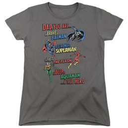 Justice League Dad Hero Women's T-Shirt Women's T-Shirt Justice League   