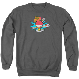 Flash, The Too Slow - Men's Crewneck Sweatshirt Men's Crewneck Sweatshirt The Flash   