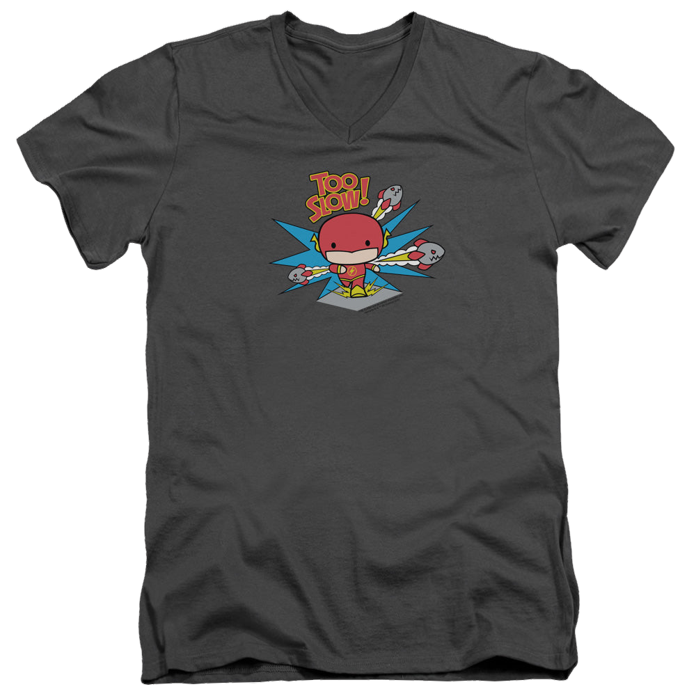 Flash, The Too Slow - Men's V-Neck T-Shirt Men's V-Neck T-Shirt The Flash   