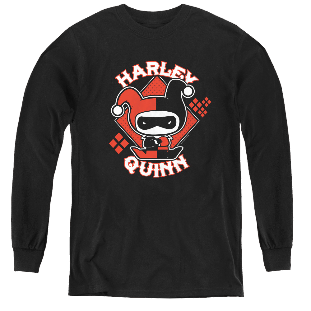 Harley Quinn Harley Chibi - Youth Long Sleeve T-Shirt Youth Long Sleeve T-Shirt Harley Quinn   
