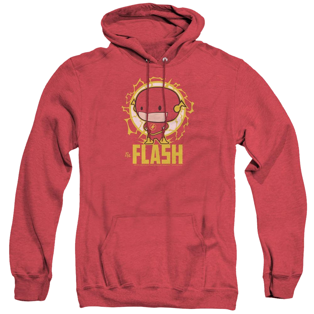 Flash, The Flash Chibi - Heather Pullover Hoodie Heather Pullover Hoodie The Flash   