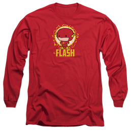 Flash, The Flash Chibi - Men's Long Sleeve T-Shirt Men's Long Sleeve T-Shirt The Flash   