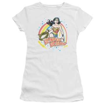 Wonder Woman Wonder Airbrush - Juniors T-Shirt Juniors T-Shirt Wonder Woman   