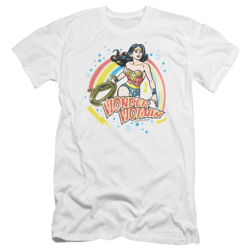 Wonder Woman Wonder Airbrush - Men's Premium Slim Fit T-Shirt Men's Premium Slim Fit T-Shirt Wonder Woman   
