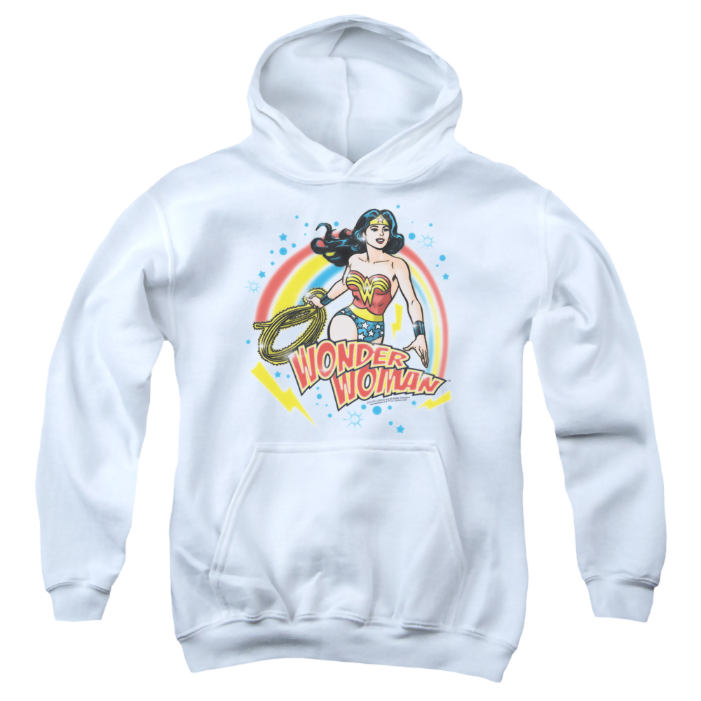 Wonder Woman Wonder Airbrush - Youth Hoodie Youth Hoodie (Ages 8-12) Wonder Woman   