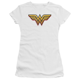 Wonder Woman Airbrush Ww - Juniors T-Shirt Juniors T-Shirt Wonder Woman   