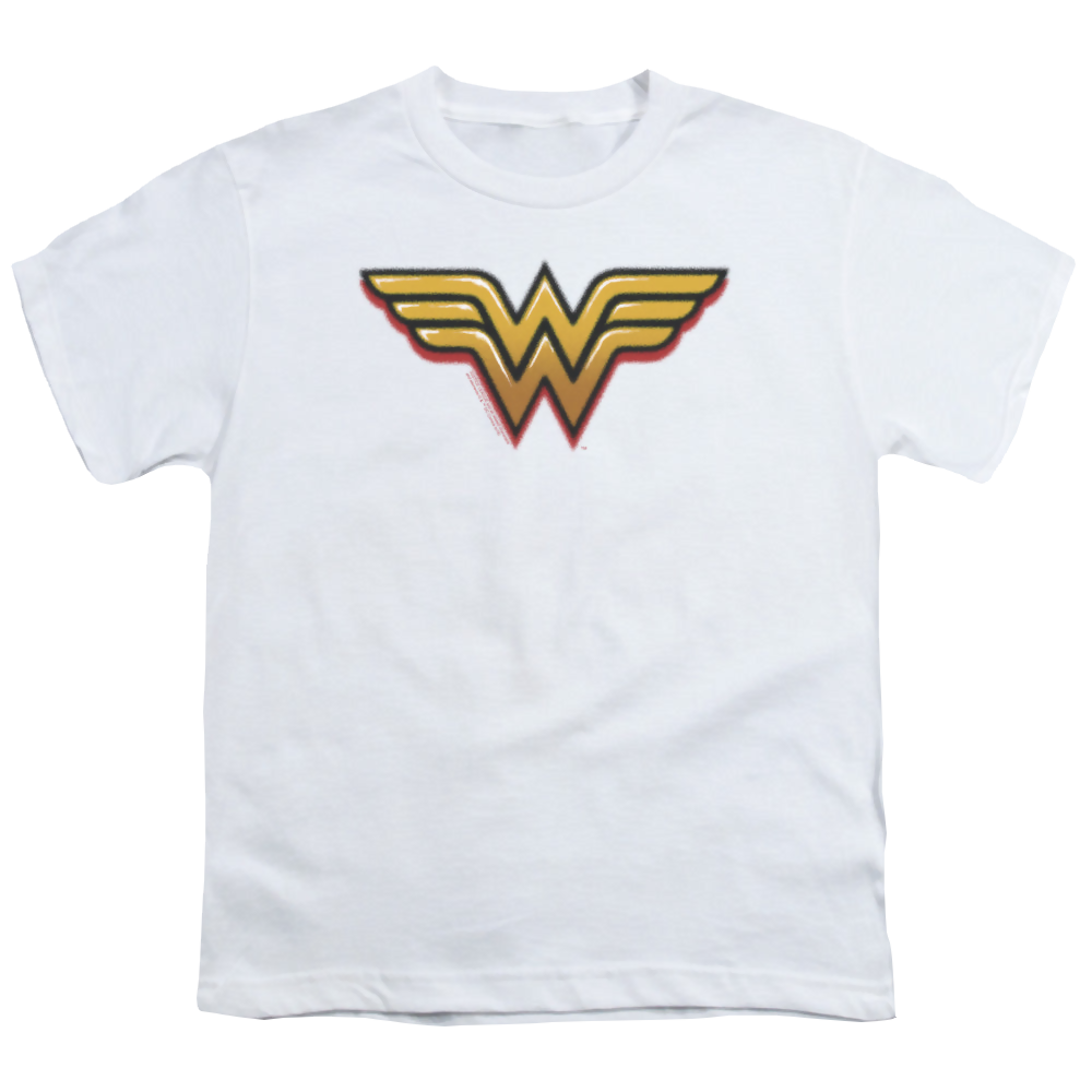 Wonder Woman Airbrush Ww - Youth T-Shirt Youth T-Shirt (Ages 8-12) Wonder Woman   