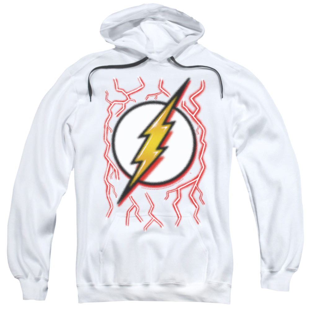 Flash, The Airbrush Bolt - Pullover Hoodie Pullover Hoodie The Flash   