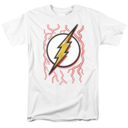 Flash, The Airbrush Bolt - Men's Regular Fit T-Shirt Men's Regular Fit T-Shirt The Flash   