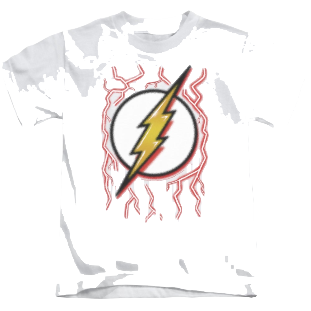 Flash, The Airbrush Bolt - Kid's T-Shirt Kid's T-Shirt (Ages 4-7) The Flash   