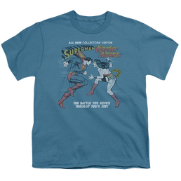 Justice League The Battle - Youth T-Shirt Youth T-Shirt (Ages 8-12) Justice League   