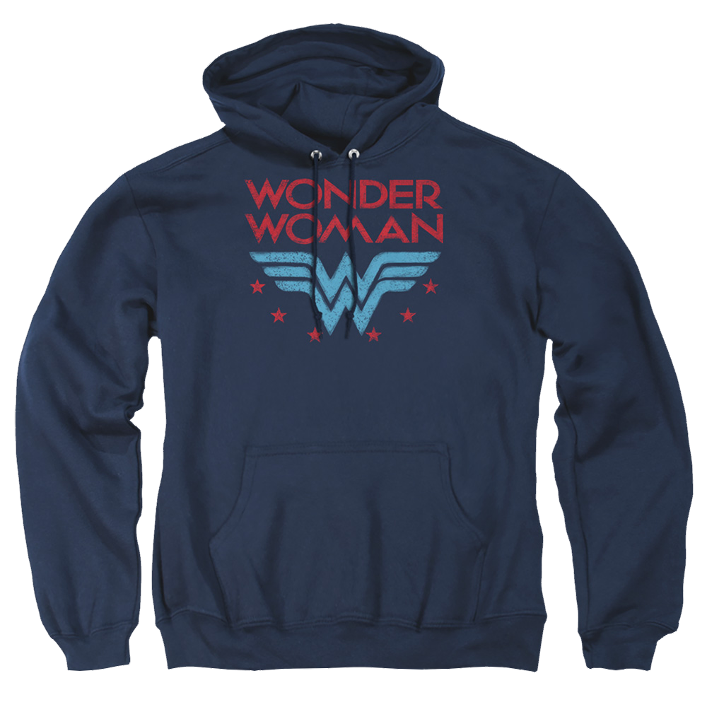 Wonder Woman Wonder Stars - Pullover Hoodie Pullover Hoodie Wonder Woman   