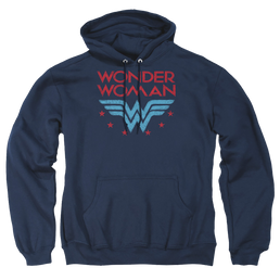 Wonder Woman Wonder Stars - Pullover Hoodie Pullover Hoodie Wonder Woman   