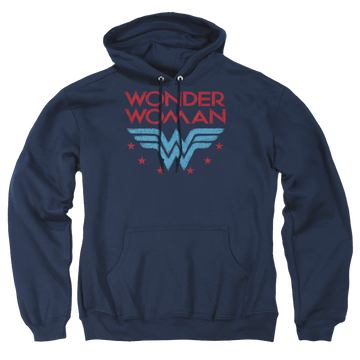Wonder Woman Wonder Stars - Pullover Hoodie Pullover Hoodie Wonder Woman   