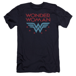 Wonder Woman Wonder Stars - Men's Premium Slim Fit T-Shirt Men's Premium Slim Fit T-Shirt Wonder Woman   