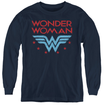 Wonder Woman Wonder Stars - Youth Long Sleeve T-Shirt Youth Long Sleeve T-Shirt Wonder Woman   