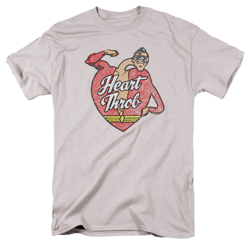 Plastic Man Heart Throb - Men's Regular Fit T-Shirt Men's Regular Fit T-Shirt Plastic Man   
