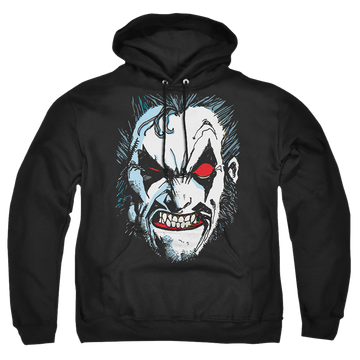Justice League In Lo Face Pullover Hoodie Pullover Hoodie Lobo   