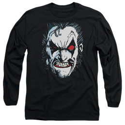 Justice League In Lo Face Men's Long Sleeve T-Shirt Men's Long Sleeve T-Shirt Lobo   