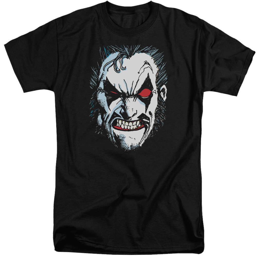 Justice League In Lo Face Men's Tall Fit T-Shirt Men's Tall Fit T-Shirt Lobo   