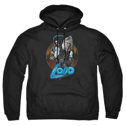 Justice League Gut Rot Pullover Hoodie Pullover Hoodie Lobo   
