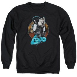 Justice League Gut Rot Men's Crewneck Sweatshirt Men's Crewneck Sweatshirt Lobo   