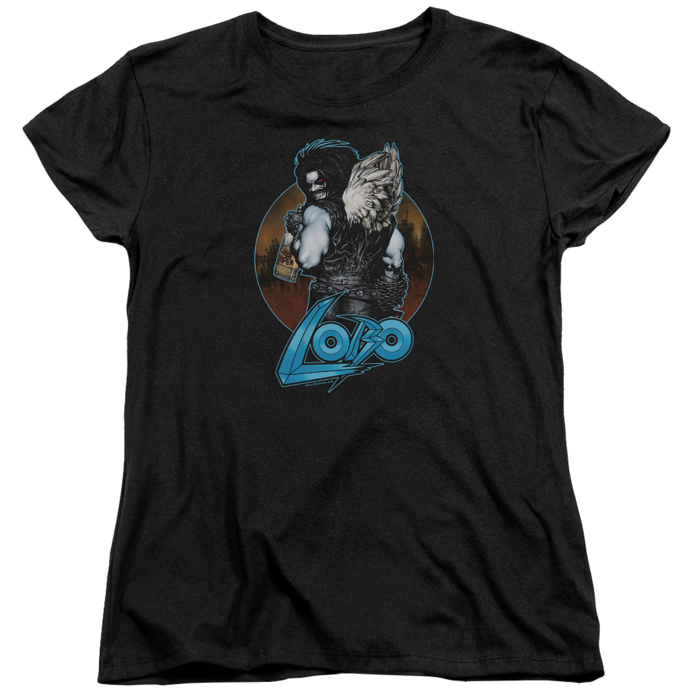 Justice League Gut Rot Women's T-Shirt Women's T-Shirt Lobo   