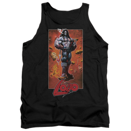 Justice League Lobo Pose Men's Tank Men's Tank Lobo   