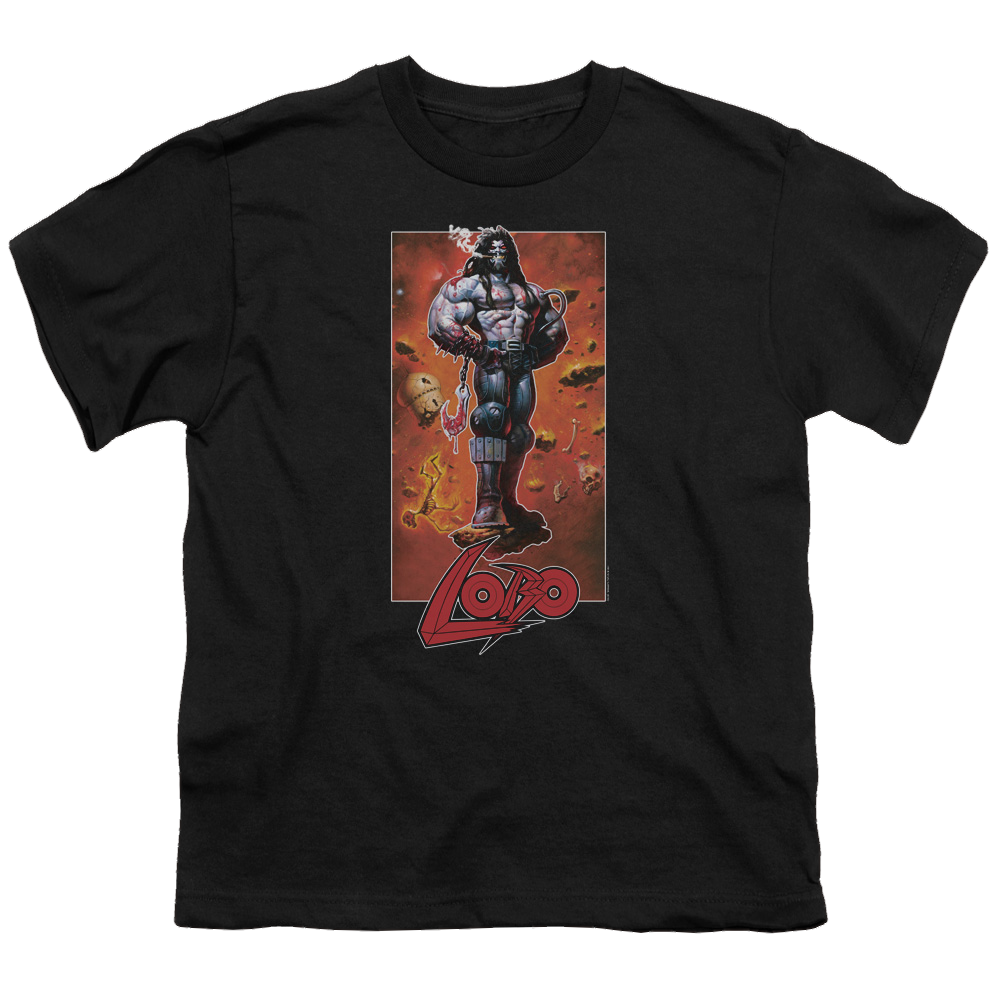 Lobo Lobo Pose - Youth T-Shirt Youth T-Shirt (Ages 8-12) Lobo   