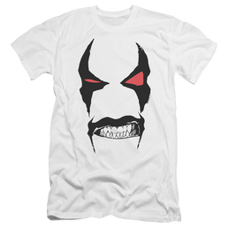 Justice League Lobo Face Men's Premium Slim Fit T-Shirt Men's Premium Slim Fit T-Shirt Lobo   