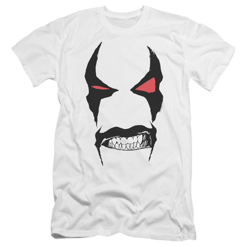 Justice League Lobo Face Men's Premium Slim Fit T-Shirt Men's Premium Slim Fit T-Shirt Lobo   