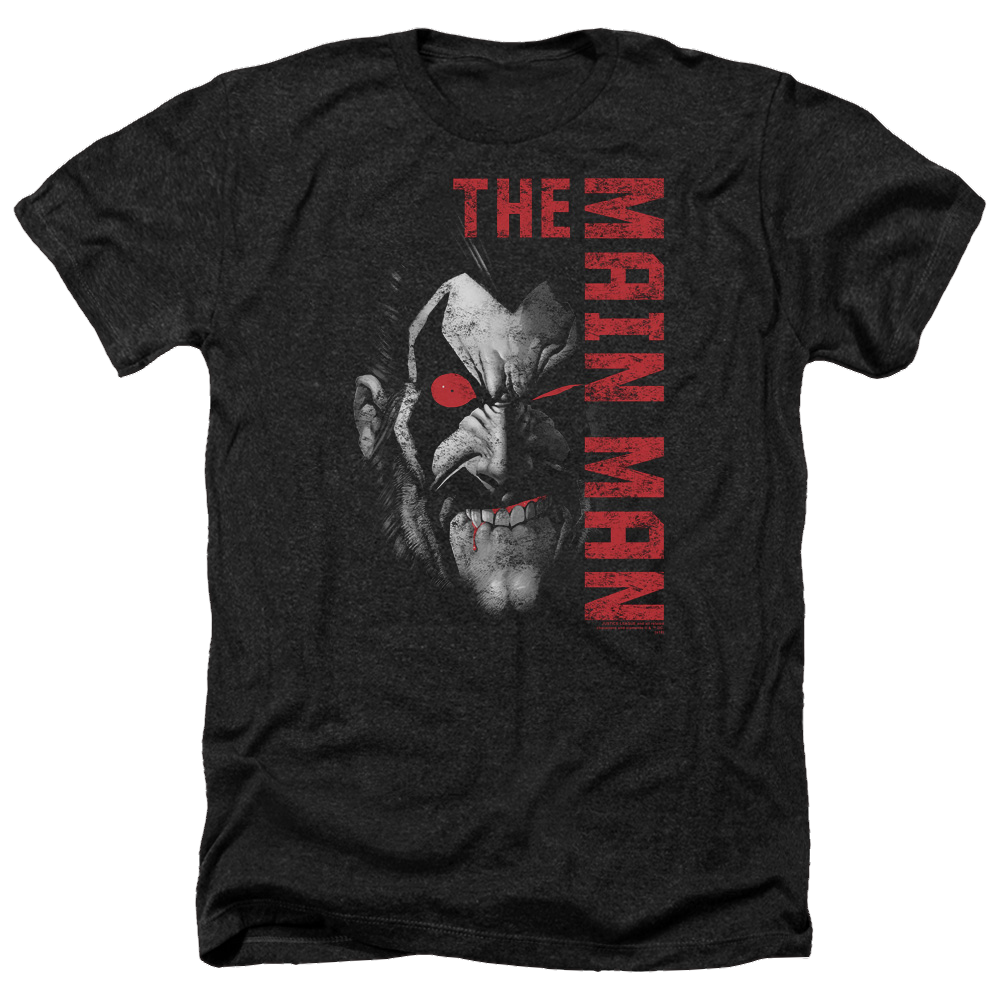 Justice League Main Man Men's Heather T-Shirt Men's Heather T-Shirt Lobo   