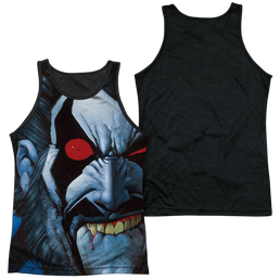 Justice League Bit Lip Men's Black Back Tank Men's Black Back Tank Lobo   
