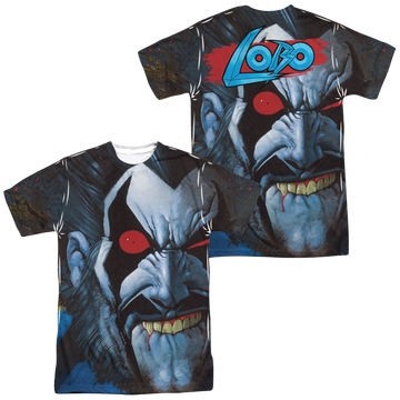 Lobo Justice League Bit Lip men's all-over print t-shirt