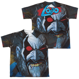 Lobo Bit Lip (Front/Back Print) - Youth All-Over Print T-Shirt Youth All-Over Print T-Shirt (Ages 8-12) Lobo   