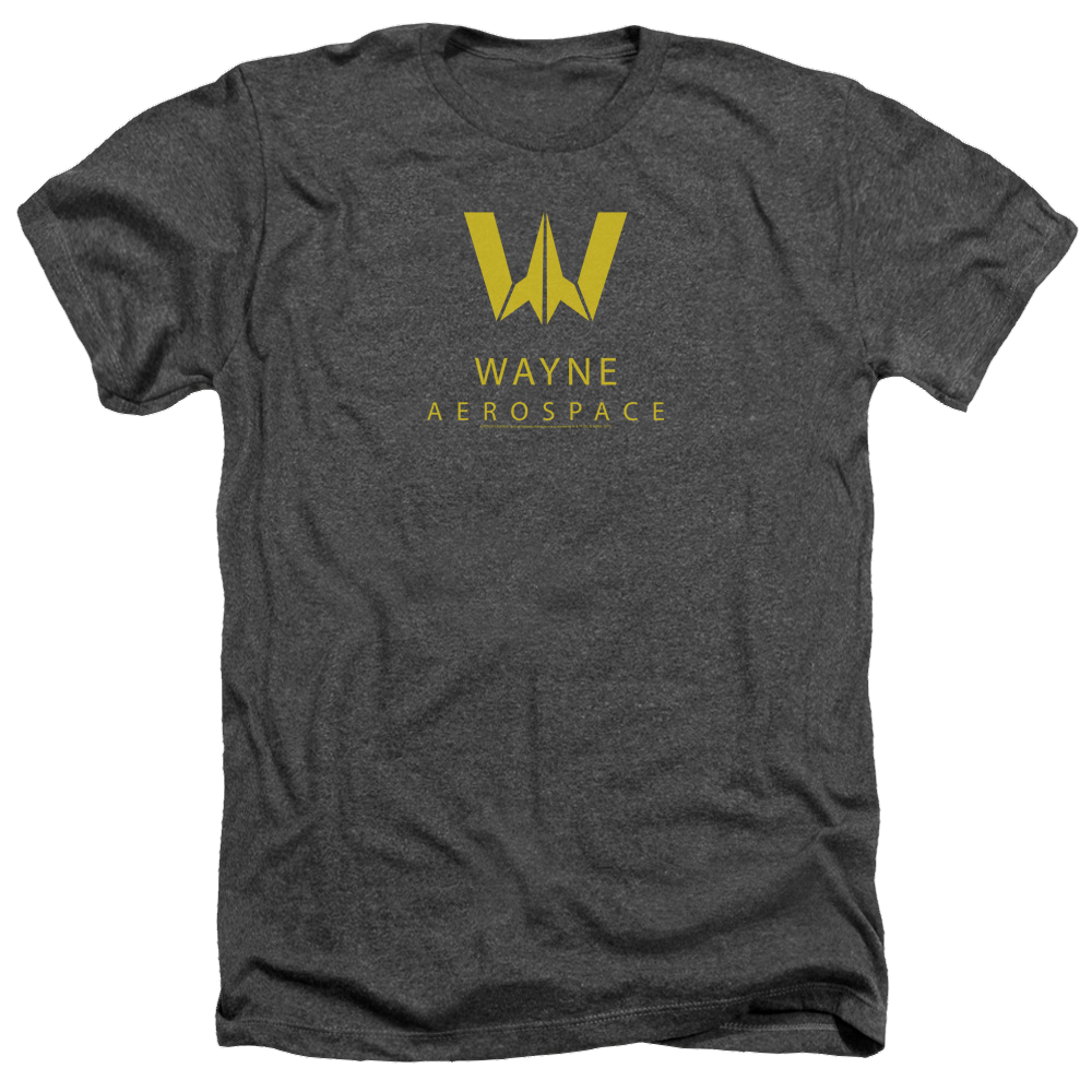 Justice League Wayne Aerospace Men's Heather T-Shirt Men's Heather T-Shirt Justice League   