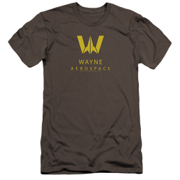 Justice League Wayne Aerospace Men's Premium Slim Fit T-Shirt Men's Premium Slim Fit T-Shirt Justice League   