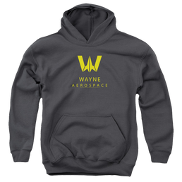 Justice League Movie Wayne Aerospace - Youth Hoodie Youth Hoodie (Ages 8-12) Justice League   