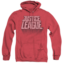 Justice League Movie League Distressed - Heather Pullover Hoodie Heather Pullover Hoodie Justice League   