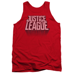 Justice League League Distressed Men's Tank Men's Tank Justice League   