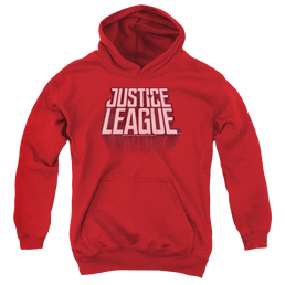 Justice League Movie League Distressed - Youth Hoodie Youth Hoodie (Ages 8-12) Justice League   