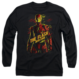 Justice League The Flash Men's Long Sleeve T-Shirt Men's Long Sleeve T-Shirt Justice League   