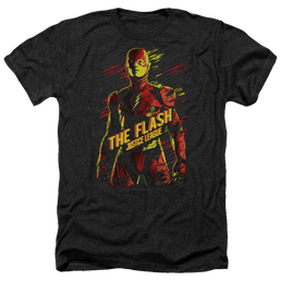 Justice League The Flash Men's Heather T-Shirt Men's Heather T-Shirt Justice League   