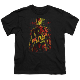 Justice League Movie The Flash - Youth T-Shirt Youth T-Shirt (Ages 8-12) Justice League   