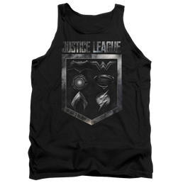 Justice League Shield Of Emblems Men's Tank Men's Tank Justice League   