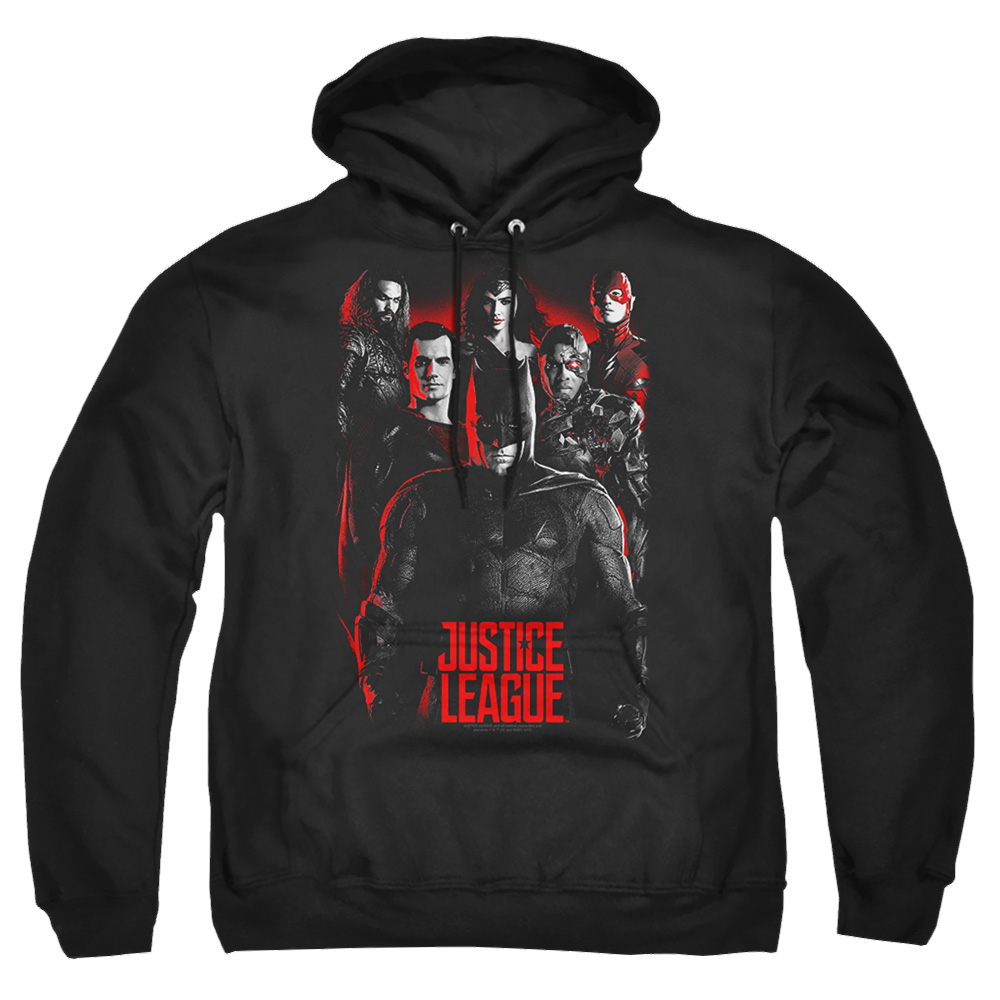 Justice League The League Pullover Hoodie Pullover Hoodie Justice League   